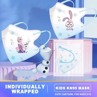 [Individual Package][For Kids] KN95 Face Mask for Kids Cartoons 3D Duckbill Child KF94 Child Facemask Terman Elsa Princess Star Delu 5d Baby Mask available Little Child mask
