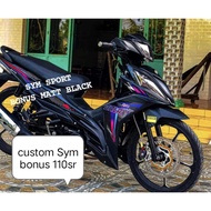 STICKER CUSTOM SYM BONUS 110SR