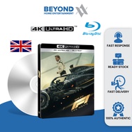 F1: The Movie HMV Exclusive Steelbook [4K Ultra HD + Bluray]