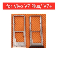 for vivo V7+ / vivo v7 plus Card Tray Holder Micro SIM Nano SIM SD Card Card Slot Adapter Holder for vivo V7+ Repair Spare Parts