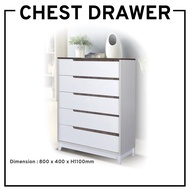 Chest Drawer 5 Tier Drawer Cabinet Drawer Storage Cabinet