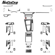 For Audi Q5 Q5L FY 2018-23 Carbon Fiber Central air conditioning shift lifting panel Car Accessories