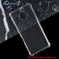 For Sharp Aquos Sense 7 Gel Silicone Phone Protective Back Shell Soft TPU Case