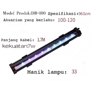 LED Lampu Celup Aquarium lampu gelembung batu aerator lampu akuarium Changing Akuarium Ikan