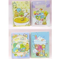 San-x SUMIKKO GURASHI A5 Animal Coil Notebook Student Diary Notepad Line Inner Pages School Office Supplies friend Birthday gift