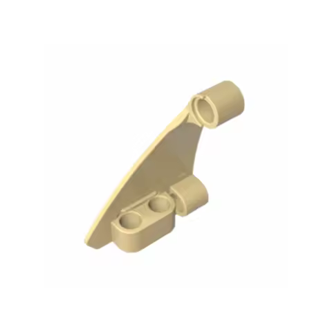 Gobricks GDS-90152 Assembles Building Blocks Technical Panel Curved #63 5 x 4 Tapered Left compatibl