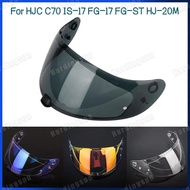 Full Face Helmet Shield Visor Lens For HJC C70 IS-17 FG-17 FG-ST HJ-20M Motorcycle Helmet Visor UV P