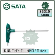 5MM Hex T-handle Hex Key 83310 Sata Tools