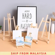 🔥READY STOCK🔥 Easel Stand/ Solid Wood Stand Art Sketch Drawing Stand/ Mini wooden stand for canvas s
