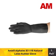 Ansell Alphatec 87-118 Natural Latex Rubber Glove