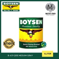 BOYSEN QDE MEDIUM GRAY ¼LITER