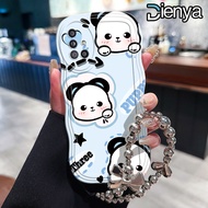 DIENYA Casing Hp Untuk Samsung Galaxy A51 M40s Case HP Casing pola anjing cantik Cesing Kasing Anti 