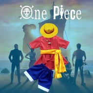 One Piece Pirate Luffy Costume Free Hat - Luffy 1, Newborn