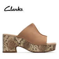 Clarks Womens Nerisa Vine Wedges - Sand Interest