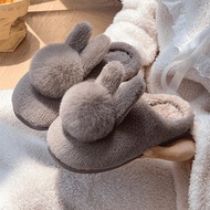 men slippers slippers for women Women's & Men's Winter Furry Cotton Slippers - Anti-Slip for Home We