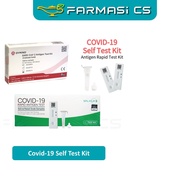 Rapid Antigen Covid-19 Test Kit 1 Box (Home use self kits RTK-Ag RTK Ag Antibody Covid 19 Saliva / N