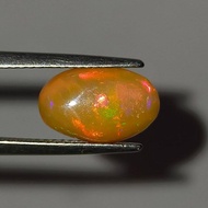 พลอย โอปอล เอธิโอเปีย ธรรมชาติ แท้ ( Natural Opal Ethiopia ) หนัก 2.26 กะรัต