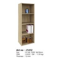4 TIER SHELF RACK OAK COLOR J1412