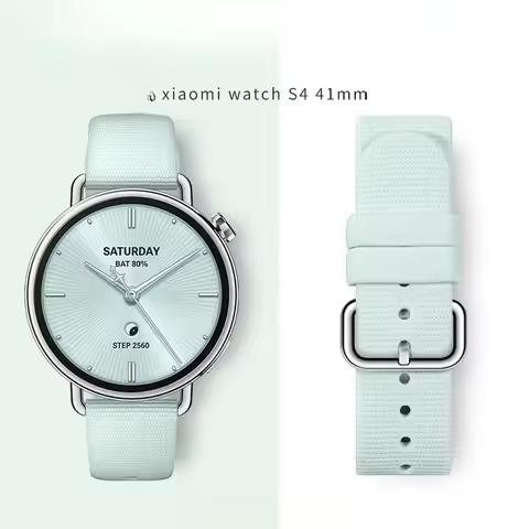 Original Silicone Strap for Xiaomi Watch S4 41mm Sports Loop Replace Accessories Band for XIAOMI Wat