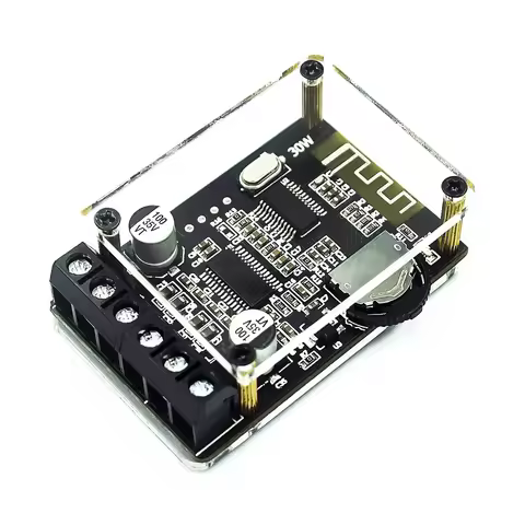 10W/15W/20W/30W/40W Stereo For Bluetooth Power Amplifier Board 12V/24V High Power Digital Amplifier