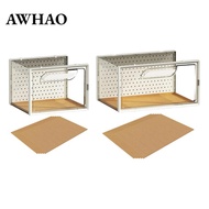 [AWHAO] Portable Reptile Terrarium Container with Lid Ventilation Design Cage Accessories for Lizard