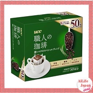UCC Craftsman's Coffee Drip Coffee, Deep Rich Special Blend, 50 cups, 350g [Direct from Japan/Made in Japan]
