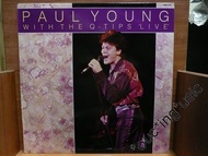LP 黑膠唱片 Paul Young With The Q-Tips Live (UK)