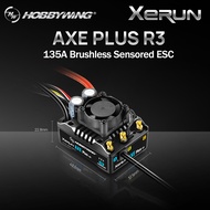 Hobbywing XERUN AXE Plus R3 135A ESC with 540L 550 R2 FOC Brushless Sensored Motor Combo for SCX10 R