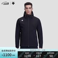 迪桑特（DESCENTE） TRAINING系列 男子梭织上衣 D2491TJK89C 黑色-BK M