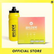 (แพ็คคู่ขวดน้ำ) Variety Box Electrolyte (12 Pack) และ Wilder Sports Bottle – Limited Edition| Minera