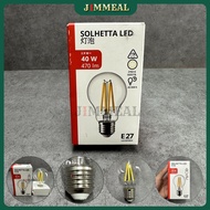 [Genuine] [IKEA] IKEA SOLHETTA E27 E27 Vortex Led Bulb 470lm 2.9W ~ 40W Bulb, 25000h Lifespan