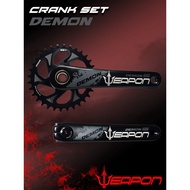 WEAPON CRANK - STORM, FEVER, HAMMER, KILLER, DEMON 34T/36T