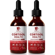 Cortisol regulator for women，Cortisol-reducing manager contains K-66 ® Ashwagandha、Kava、Lemon balm a
