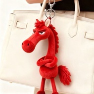 2026 Mascots Proud Horse Keychain Present 2026 Mascots Proud Horse Handbag Embellishments, Backpack