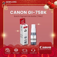 CANON GI-75 BK /C /M Y - 100% ORIGINAL GENUINE ink cartridge printer for GX1070〡GX2070