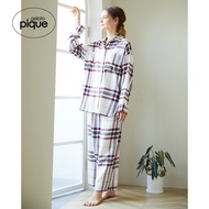 Gelato pique Autumn Winter Women's Top Plaid Cotton Soft Home Pajamas PWFT204323