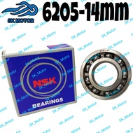 NSK 6205-14mm H14mm Bearing (Made In Japan) Suzuki GSX FX110 SMASH REVO SHOGUN RR Crankshaft Bearing