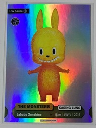HOW2WORK - HOW2WORK THE MONSTERS SERIES 1 KASING LUNG HW 54/84 Labubu Sunshine R卡 集換式卡牌