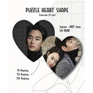 Heart SHAPE PUZZLE/HEART SHAPE PUZZLE/Kids Toy PUZZLE/CUSTOM PUZZLE/KPOP PUZZLE/PUZZLE