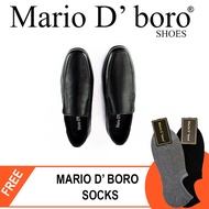 Mario D' Boro Mens Formal Slip ON MX 24701 Black C50