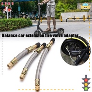 SUHU Extended Nozzle Electric Scooter Tire Inflator Skateboard Cycling Tool Scooters Valve Adapter