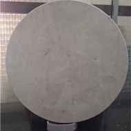 Marble cream table top 65 cm coaster