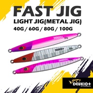 DEUKIO+ FAST JIG & LIGHT JIG(METAL JIG)  40G / 60G / 80G /100G
