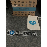 Subaru badge 1 set includes Number + 5 badges - Subaru sticker