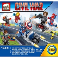 [Lego] Civil War-Captain America,Super Heroes,Ninja,Soldier Bricks Toys