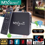 Android Tv Box Ram 4Gb Android 11 Os 5G 4K Ultra Hd Free Smart Tv Box