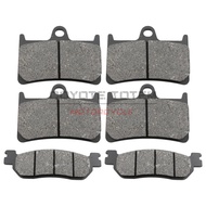 Front and rear brake pad set disc for Yamaha YZF-R1 2002-2003 YZF-R6 1999-2002 YZF-R6S 2001-2002