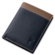 Pabojoe New Model Top Layer Cowhide Leather Casual Business Wallet Vertical Mens Wallet Multi-Card S