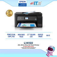Epson EcoTank L14150 A3+ All-in-One Ink Tank Printer Print Scan Copy Fax WiFi Auto Duplex
