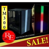 Keytech tm300 Tempered Glass Gaming Desktop pc case